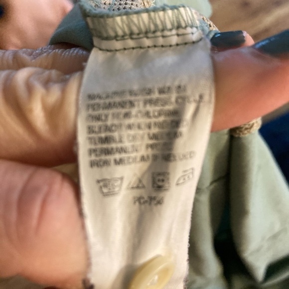 Timberland womens short sleeve top size XL light green - Picture 10 of 11